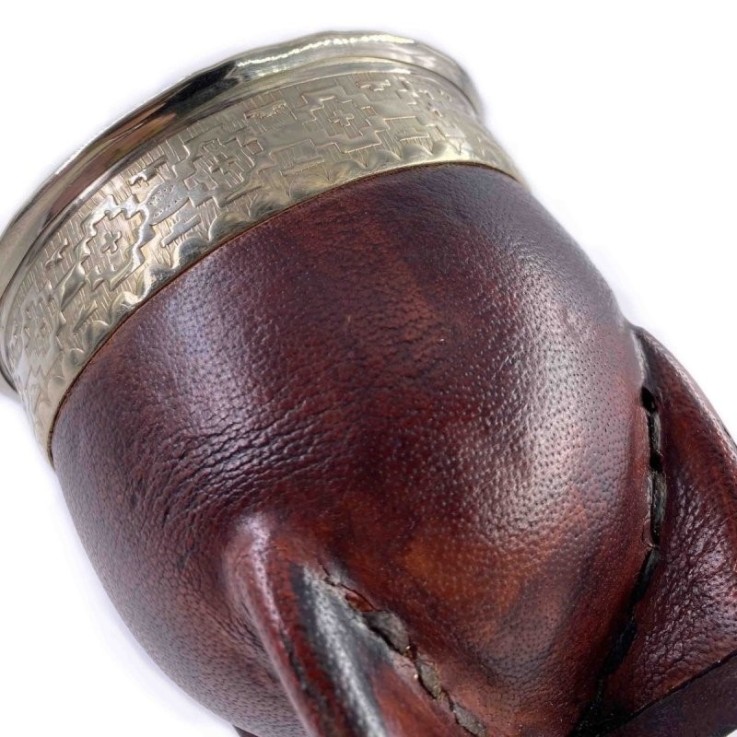 Calebasse à maté Impériale en Bronze