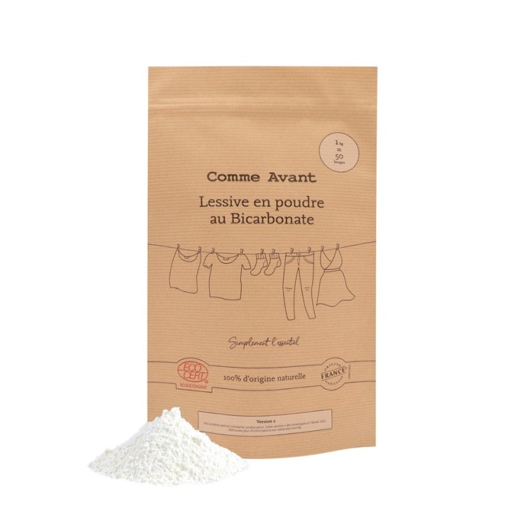 Lessive en Poudre en Bicarbonate