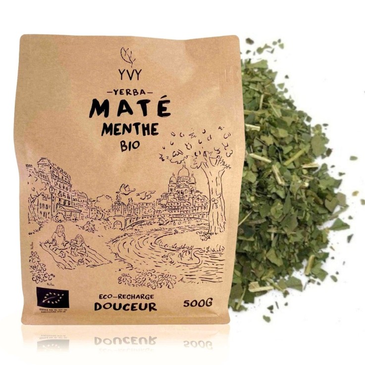 Maté Menthe Recharge Bio
