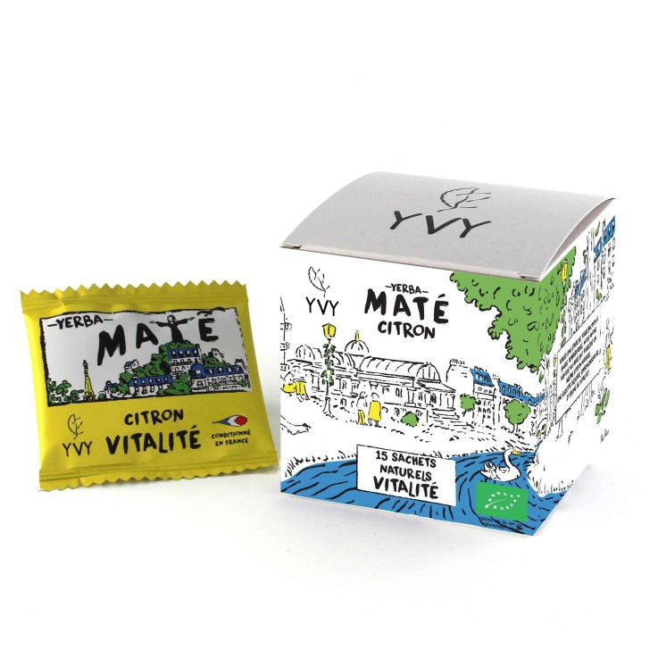Pack Maté Sachets Bio - Citron