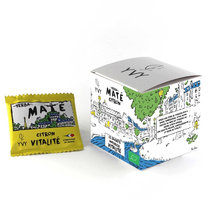 Pack Maté Sachets Bio - Citron