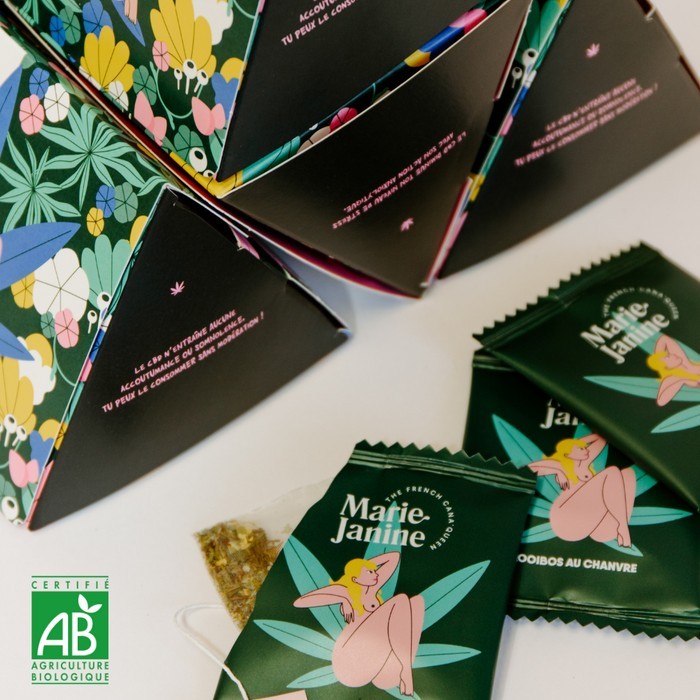 Tisane au chanvre (en sachets) Bio