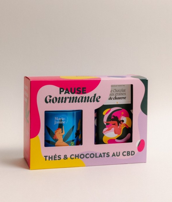 Coffret CBD Thé & Chocolats...