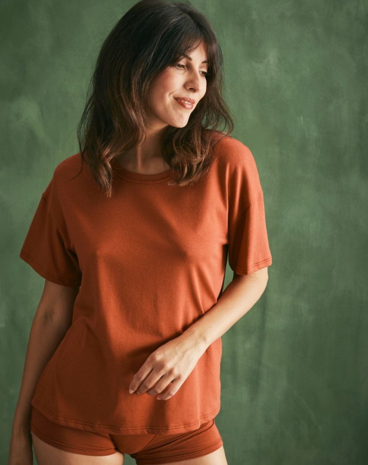 Top oversize Nina Coton Modal