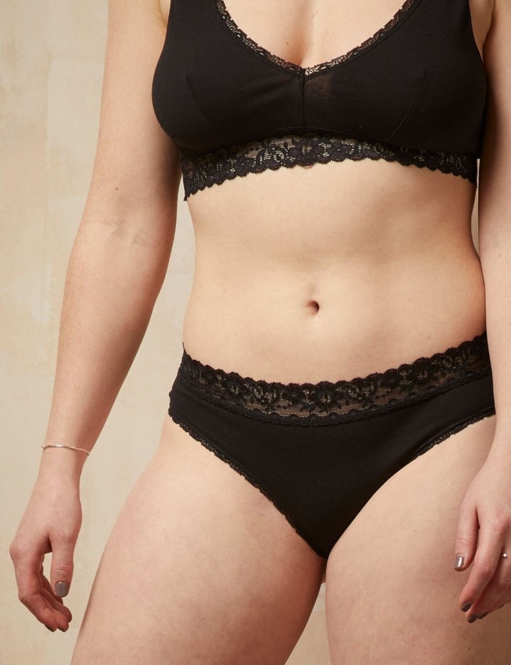 Culotte dentelle Coline Coton Bio