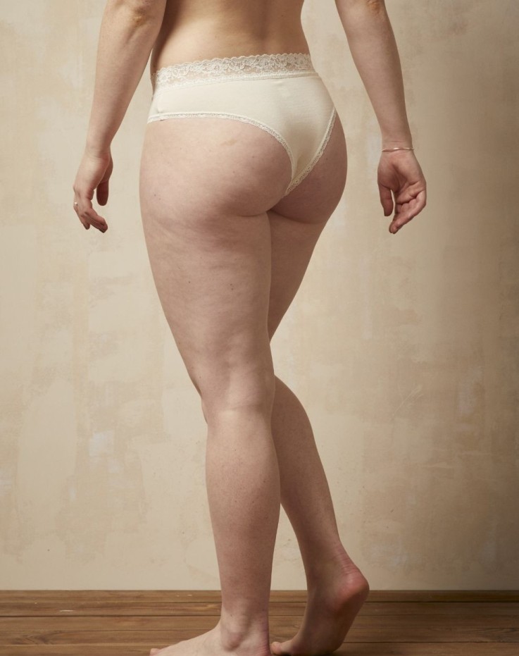 Tanga dentelle Coline Coton Bio