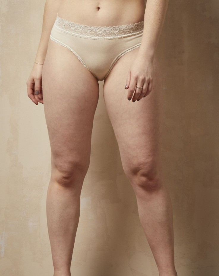 Tanga dentelle Coline Coton Bio
