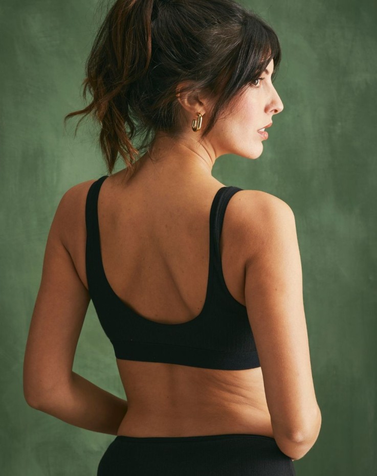 Brassière à pinces élastiquée Garance Coton Bio