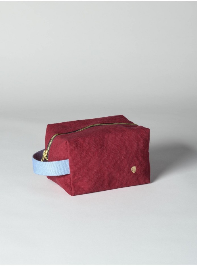Trousse Cube Déperlante (Petite) Coton Bio