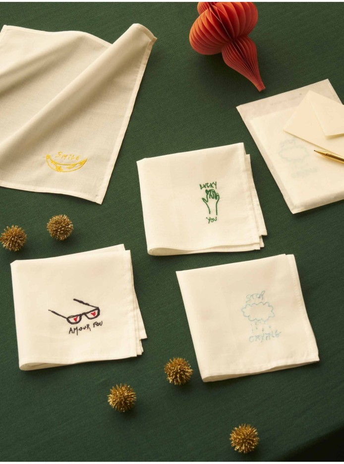 Mouchoir Hankie Coton Bio