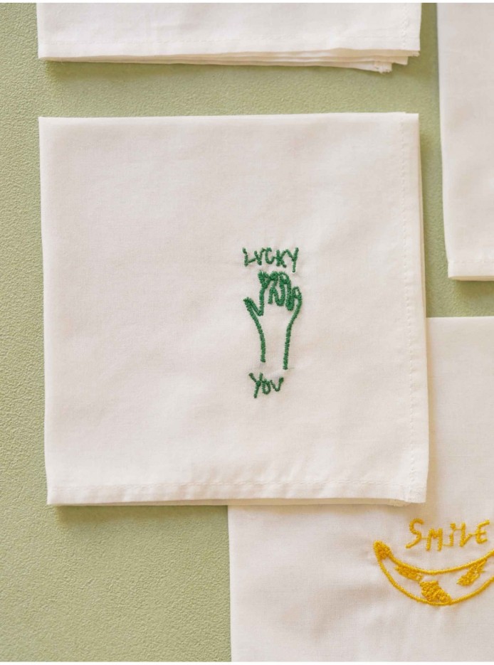 Mouchoir Hankie Coton Bio