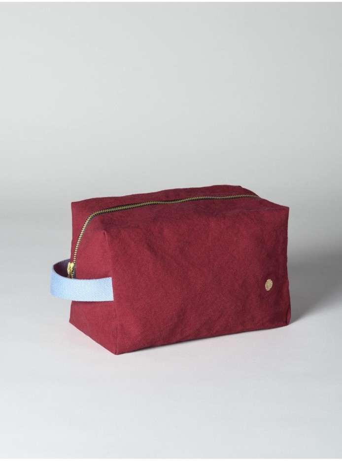 Trousse Cube Déperlante (Grande) Coton Bio