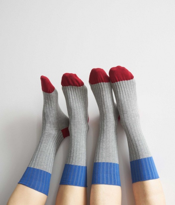 Chausettes Yvette Cendre...