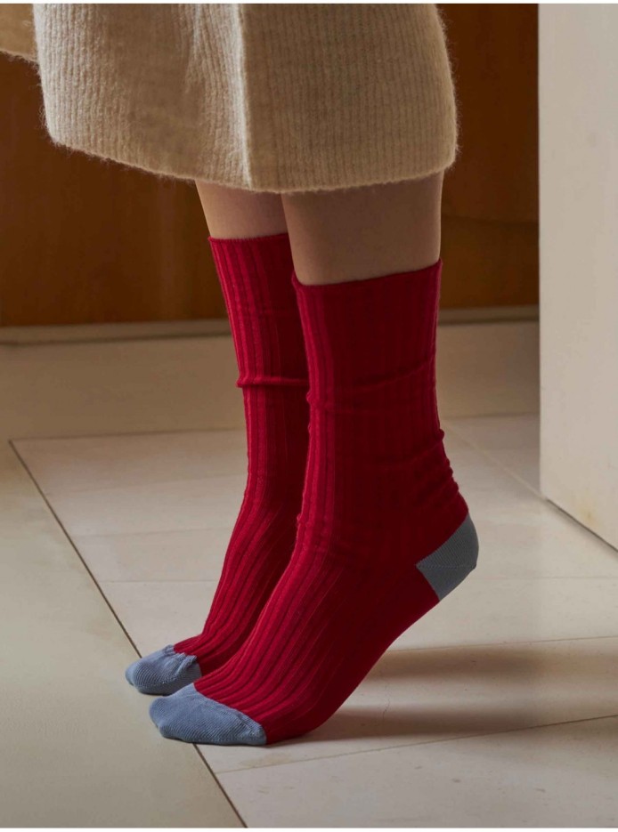 Chausettes Yvette Cherry Coton Bio