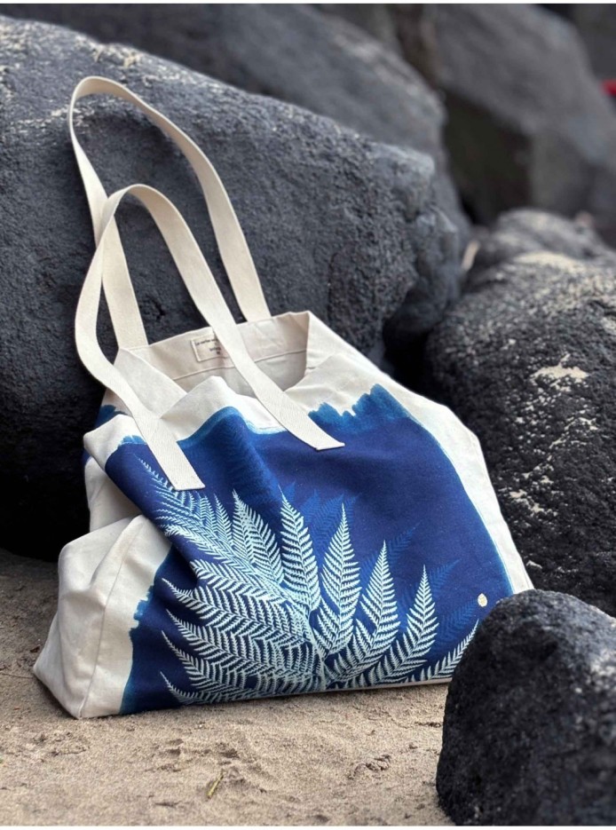 Sac cabas Cyanotype Coton Bio
