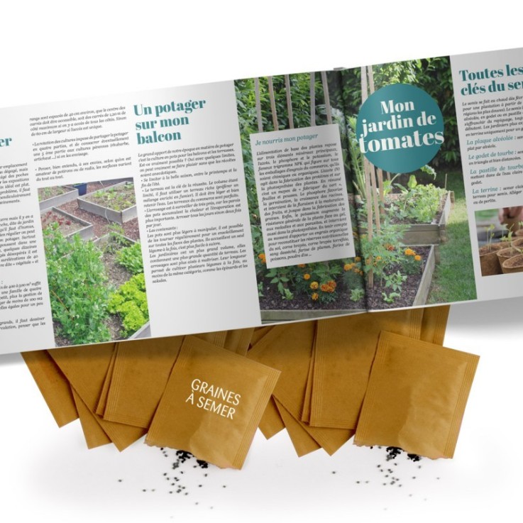 Coffret 52 sachets de graines