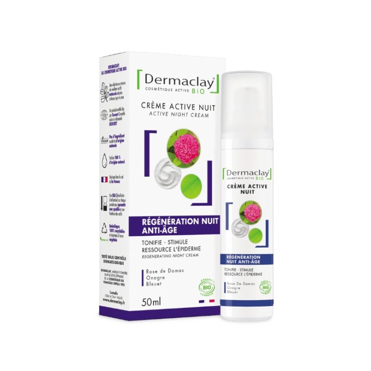 Crème Regeneration Nuit Anti-Âge (50ml) Bio
