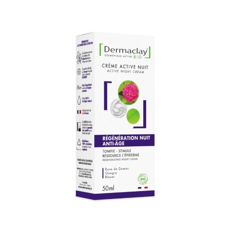 Crème Regeneration Nuit Anti-Âge (50ml) Bio