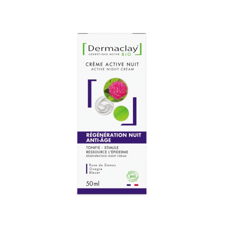 Crème Regeneration Nuit Anti-Âge (50ml) Bio