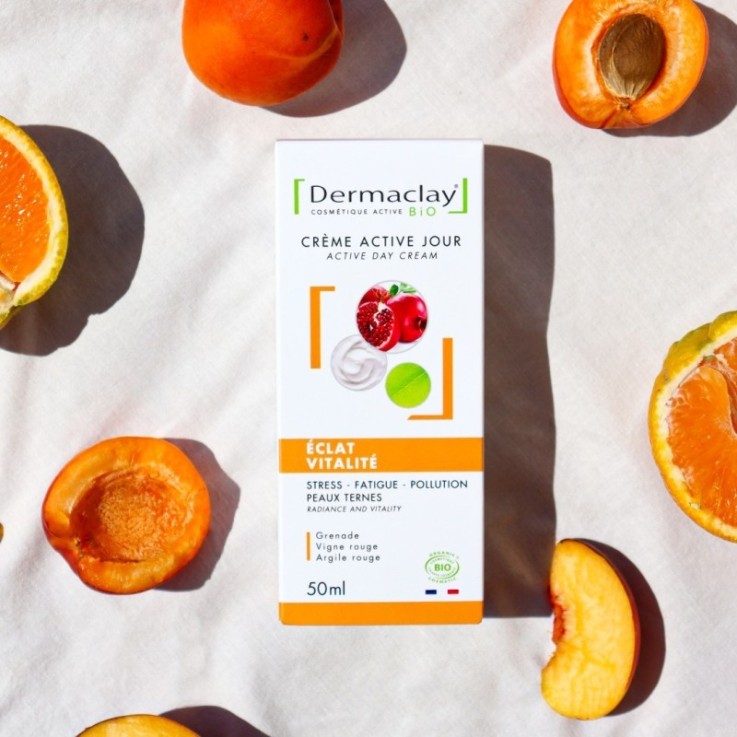 Crème Jour Éclat Vitalité Visage (50ml) Bio