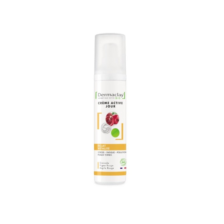Crème Jour Éclat Vitalité Visage (50ml) Bio