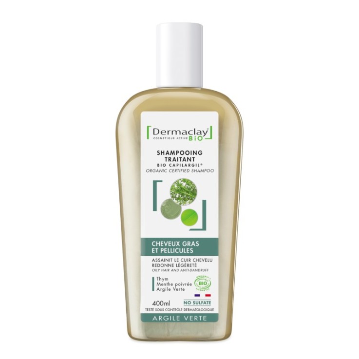 Shampoing Cheveux Gras & Pellicules (400ml) Bio