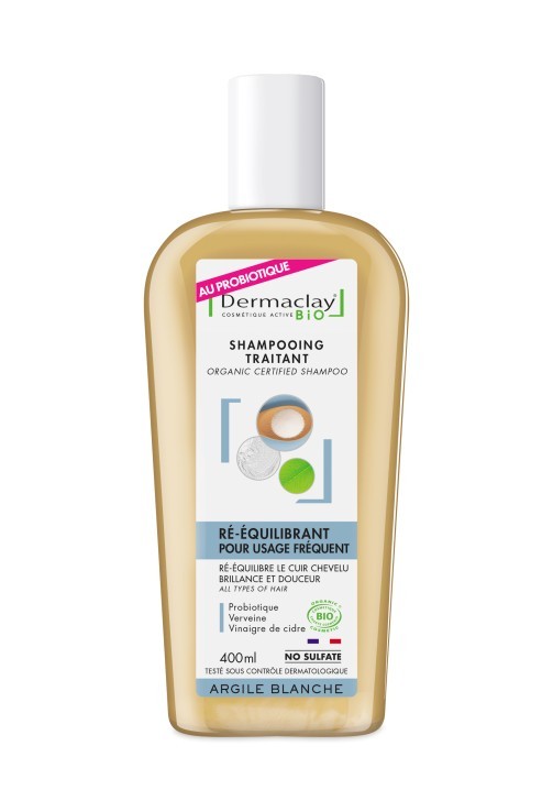Shampoing Rééquilibrant au Probiotique (400ml) Bio