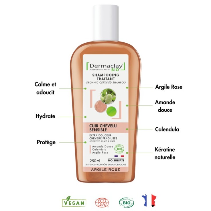 Shampoing Cuir Chevelu Sensible (250ml) Bio