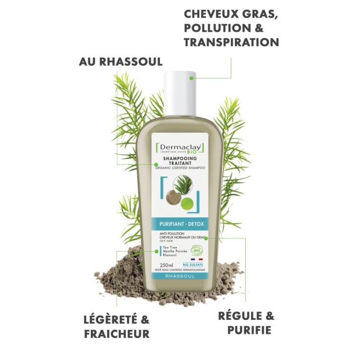 Shampoing Purifiant Détox (250ml) Bio
