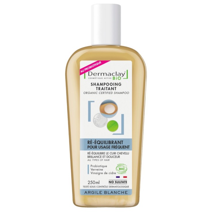 Shampoing Rééquilibrant au Probiotique (250ml) Bio