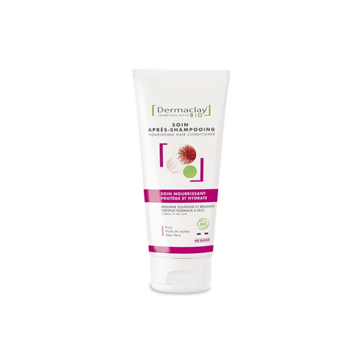 Soin Après-Shampoing Nourrissant cheveux normaux à secs (200ml) Bio