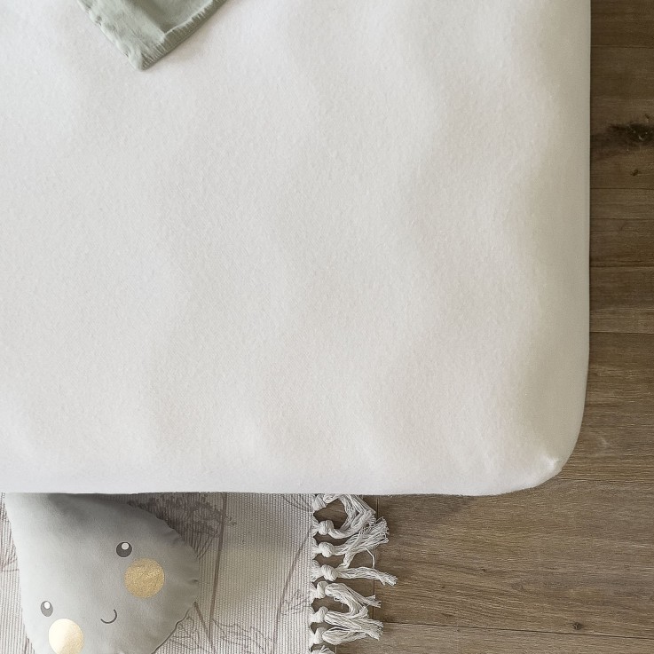 Protège matelas enfant flanelle de coton bio
