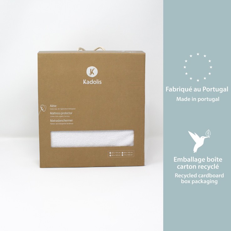 Alèse Bébé Imperméable Bouclette Coton Bio