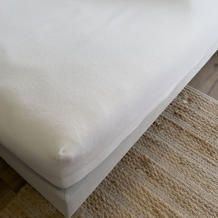 Protège matelas adulte flanelle de coton bio