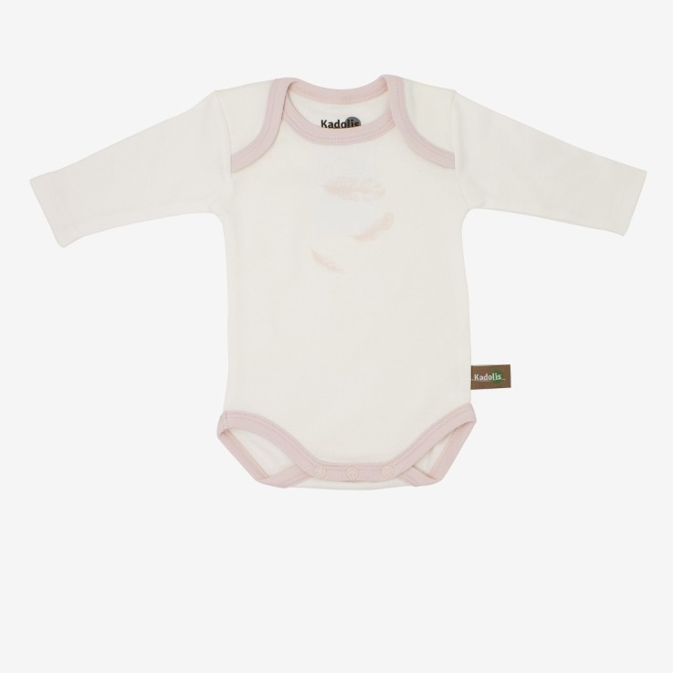 Body manches longues en Coton Bio à motifs plumes (lot de 3)