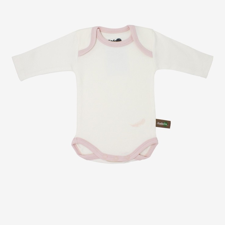 Body manches longues en Coton Bio à motifs plumes (lot de 3)
