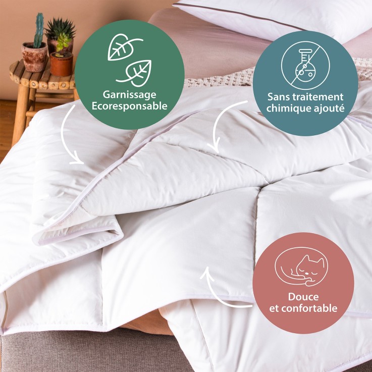 Couette Enfant Maui Enveloppe Coton Bio - Version Légère