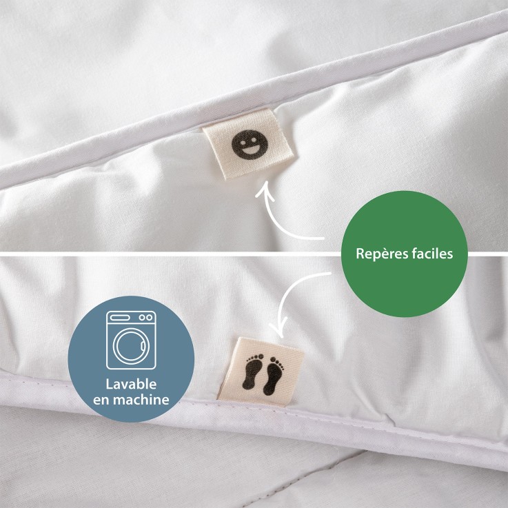 Couette Enfant Maui Enveloppe Coton Bio - Version Légère