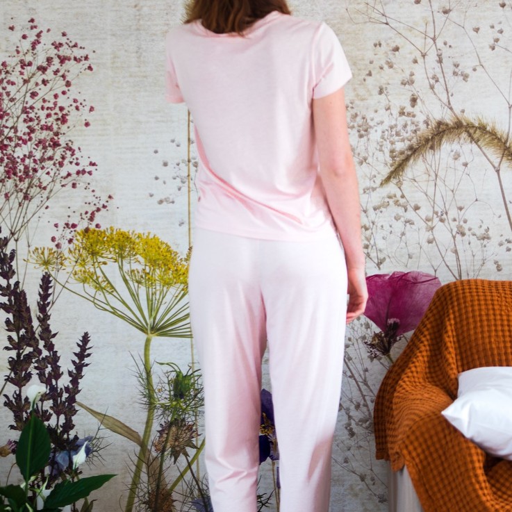 Haut de pyjama femme en Coton Bio et TENCEL™ Sonora