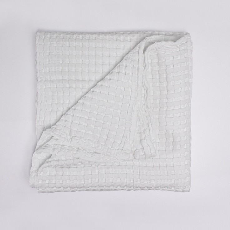 Plaid en Coton Bio Paros