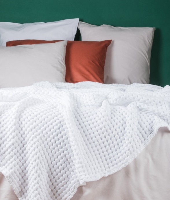 Grand plaid en Coton Bio Paros