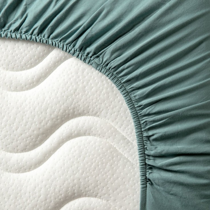 Drap housse pur Coton Bio 1 personne