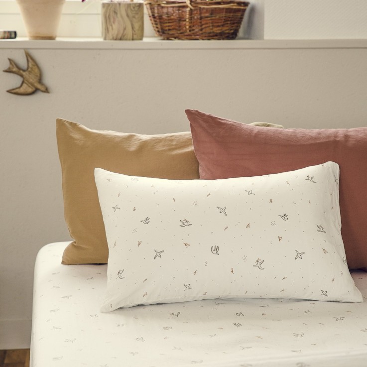 Drap housse Coton Bio L'envolée 1 personne