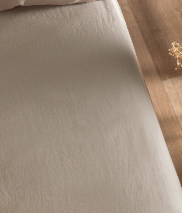 Drap housse Satin de Coton...