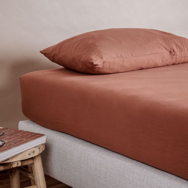 Drap housse 1 personne pur Coton Bio