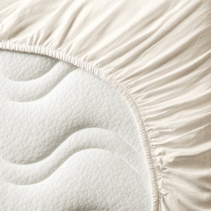 Drap housse pur Coton Bio 1 personne