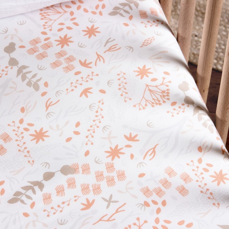 Drap housse Coton Bio pour Lit bébé Yukari Douceur