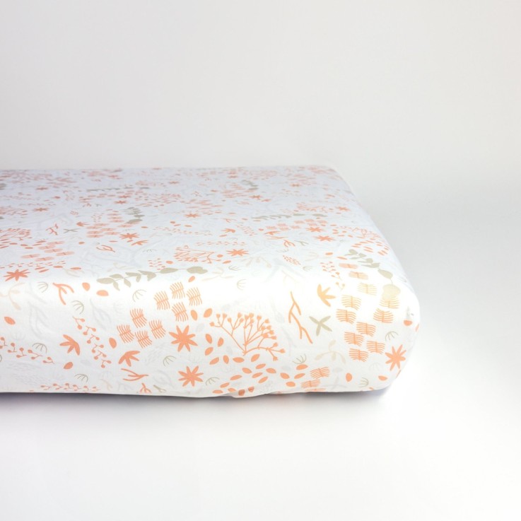 Drap housse Coton Bio pour Lit bébé Yukari Douceur