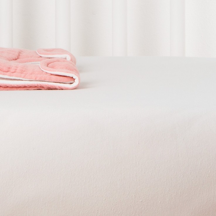 Drap housse Coton Bio jersey pour lit Bébé