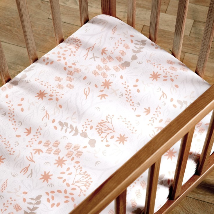 Drap housse Coton Bio Berceau Yukari Douceur